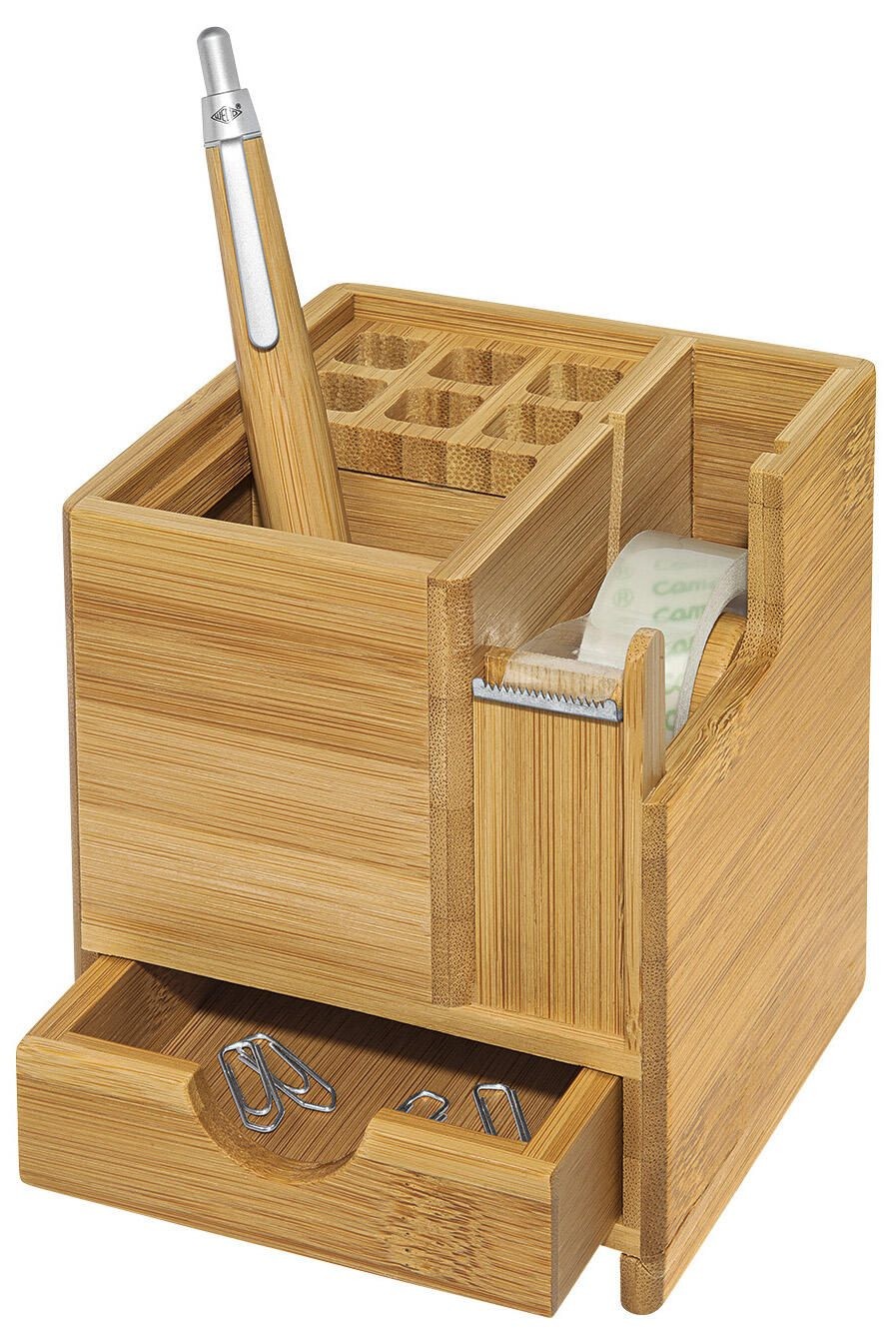 Wedo 61 1707 porte crayons et stylos Bambou - Wedo 61 1707, Bambou,