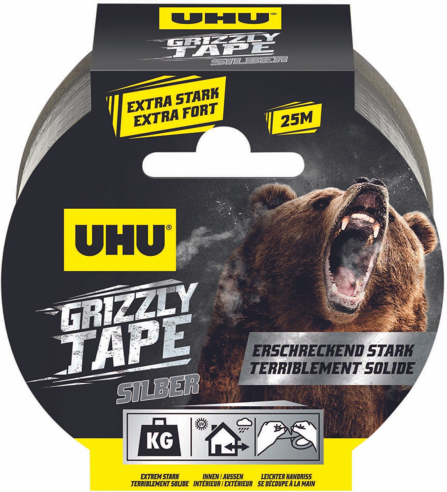 UHU Grizzly Tape 51690 Gewebeklebeband 1 pc(s)