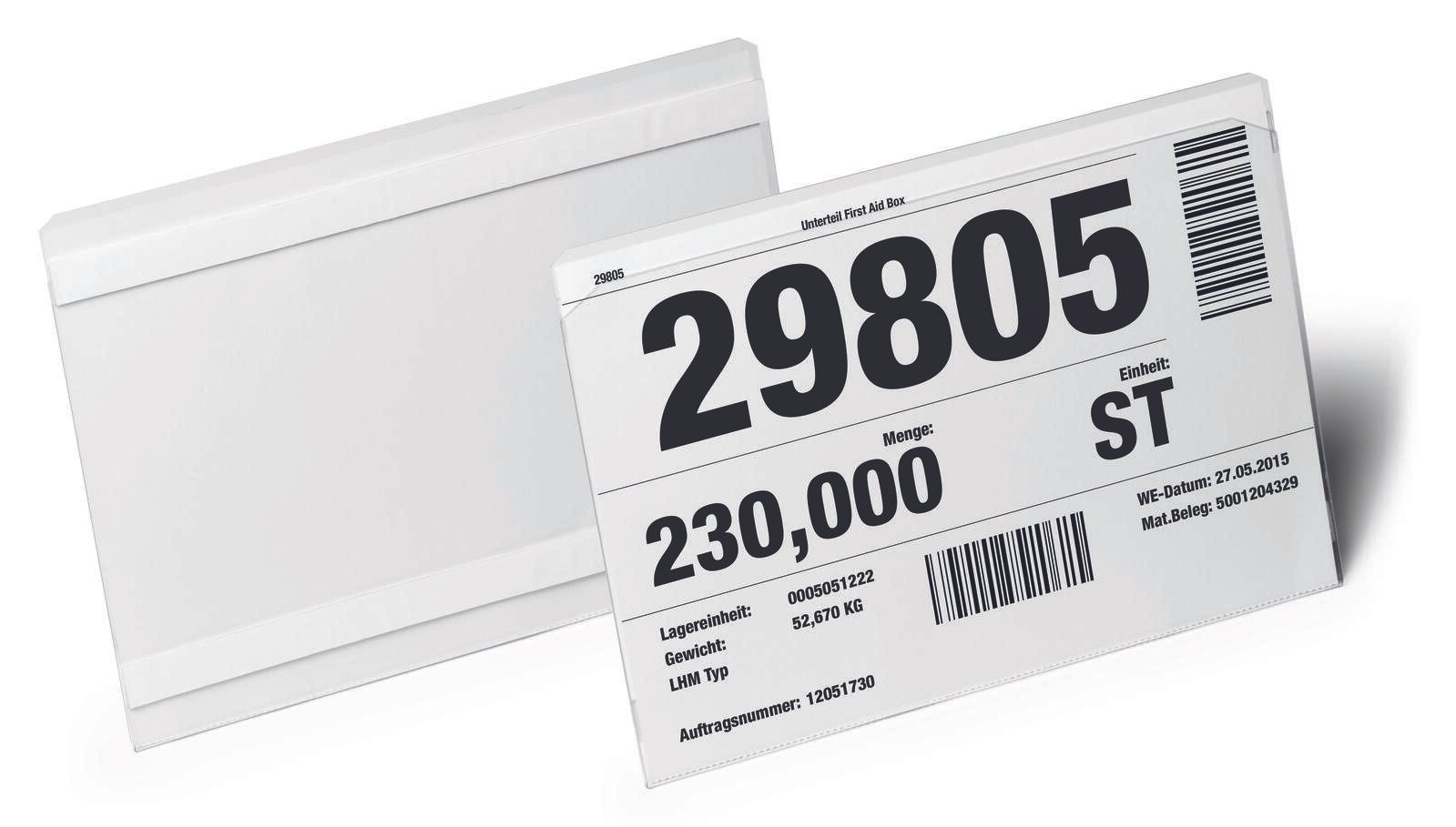 Durable 118319 label holder 10 pc(s) Self-adhesive - Durable 118319,