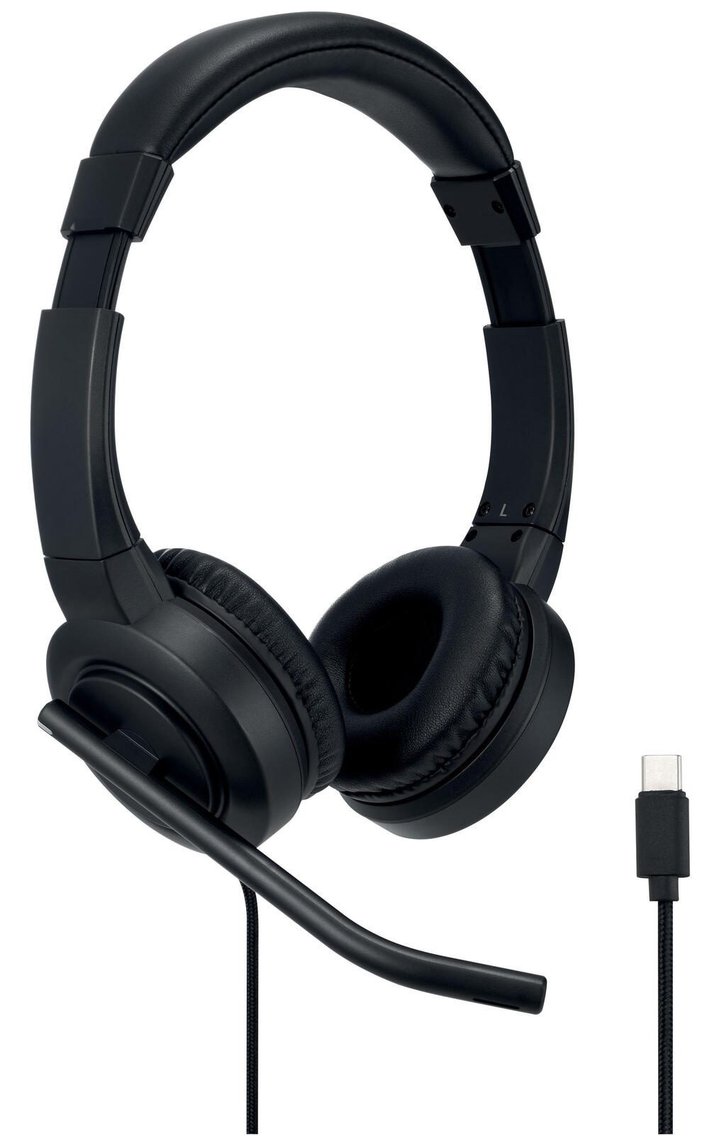 Kensington H1000 USB-C On-Ear Headset - Kensington H1000 USB-C On-Ear