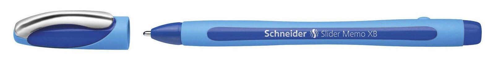 Schneider Schreibgeräte Slider Memo XB Bleu Stylo à bille Extra-