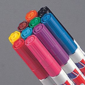 Edding 750 creative marker set basic 4-750-9-999 Lackmarker Schwarz,