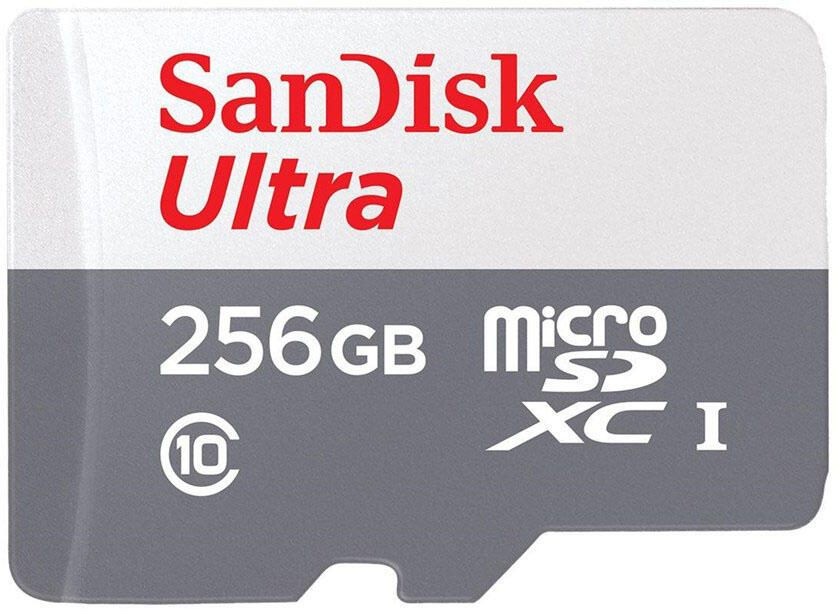 SanDisk Ultra 256 GB MicroSDXC UHS-I Class 10 - SanDisk Ultra, 256 GB,
