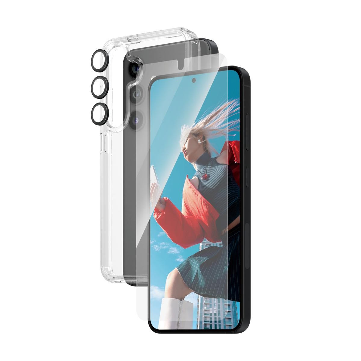 PanzerGlass 3-in-1 Bundle Samsung Galaxy S24 | Ultra-Wide Fit w.