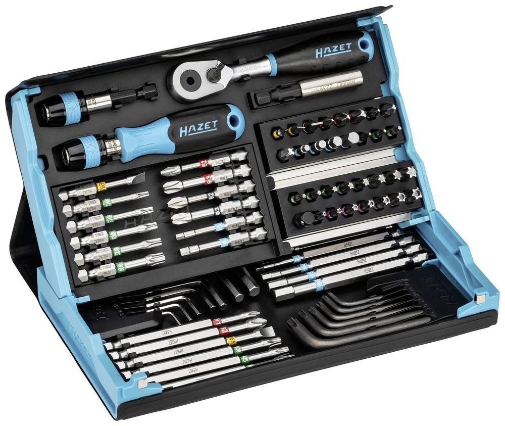 Hazet 2200SC-31 Bit-Set 73teilig Schlitz, Kreuzschlitz Phillips,