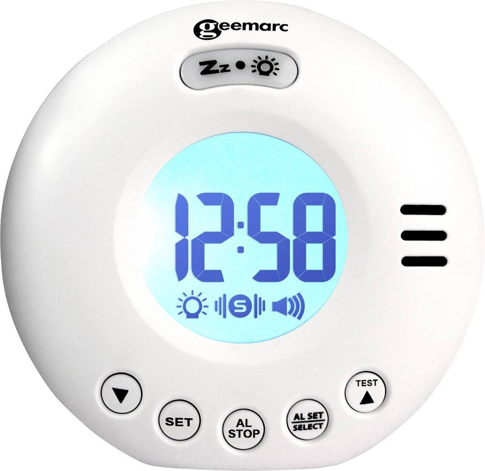 Geemarc JWNS-VOYAGERV2_WH_I Elektronik sveglia bianco