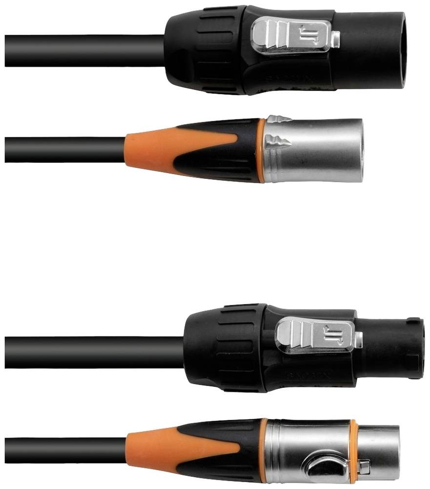 Eurolite DMX Verbindungscâble [1x XLR-Buchse 3 polig - 1x XLR-Buchse