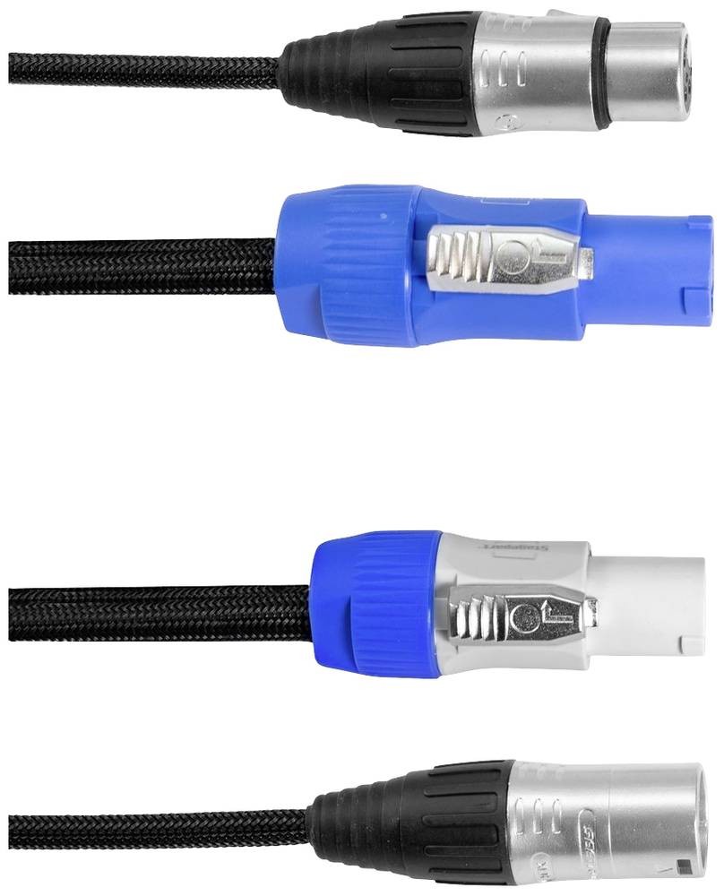 Eurolite Power-Hybrid DMX cavo di giunzione [1x XLR-connettore