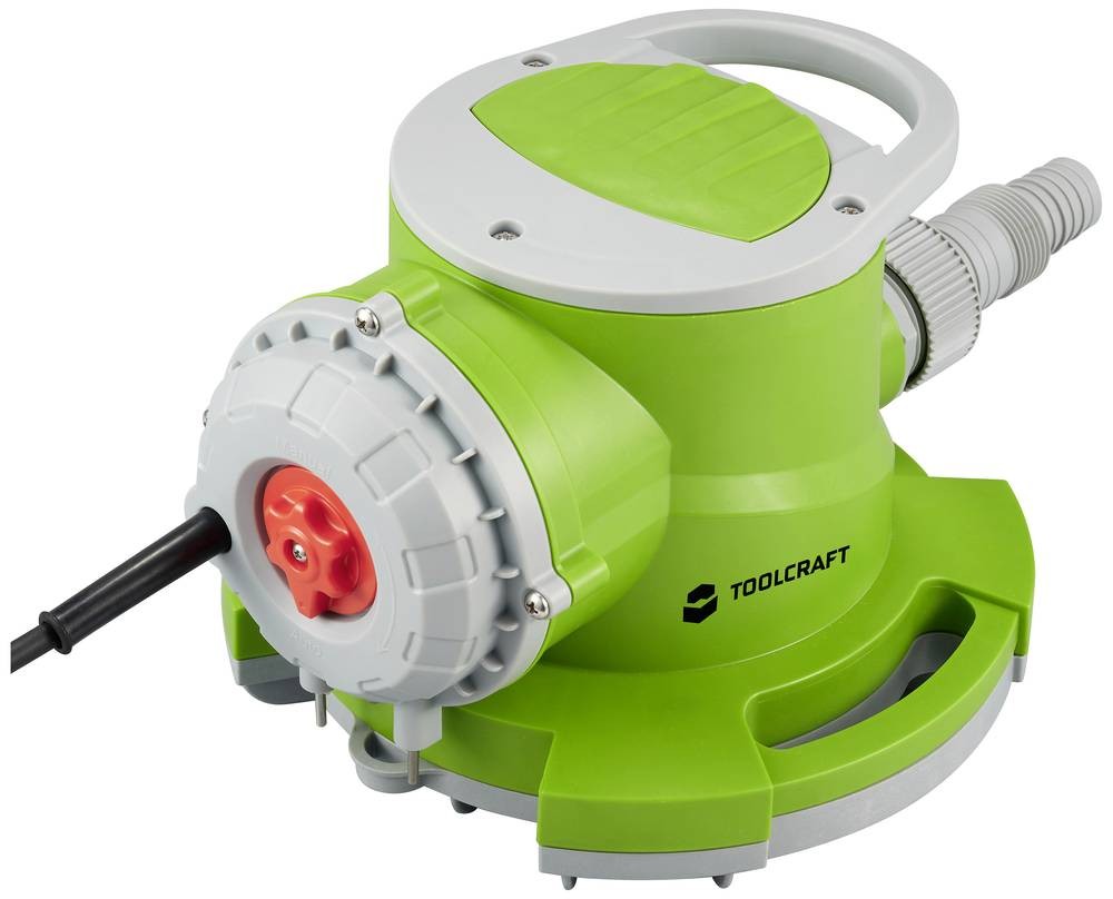 TOOLCRAFT TO-8992917 Flachsaugende Tauchpumpe 7000 l/h 7m