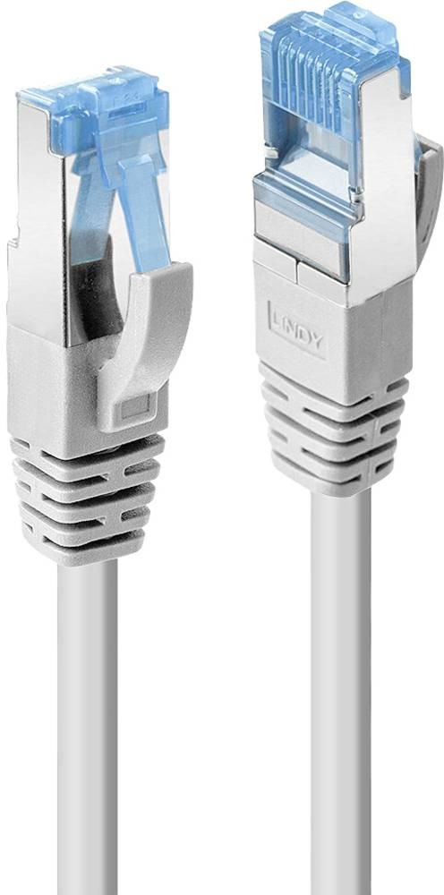 Lindy 70m Cat.6A S/FTP LSZH Cable, Grey - Lindy 70m Cat.6A S/FTP LSZH