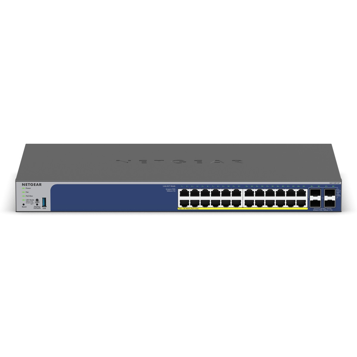 Netgear GS728TXP-300EUS 24 Port Gigabit Smart Switch 190W PoE+