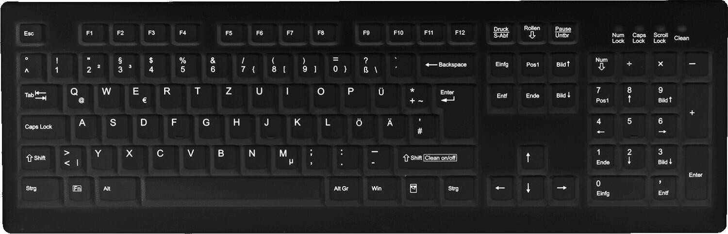 Contour Design Active Key Contour ClassicClean Medical Keyboard