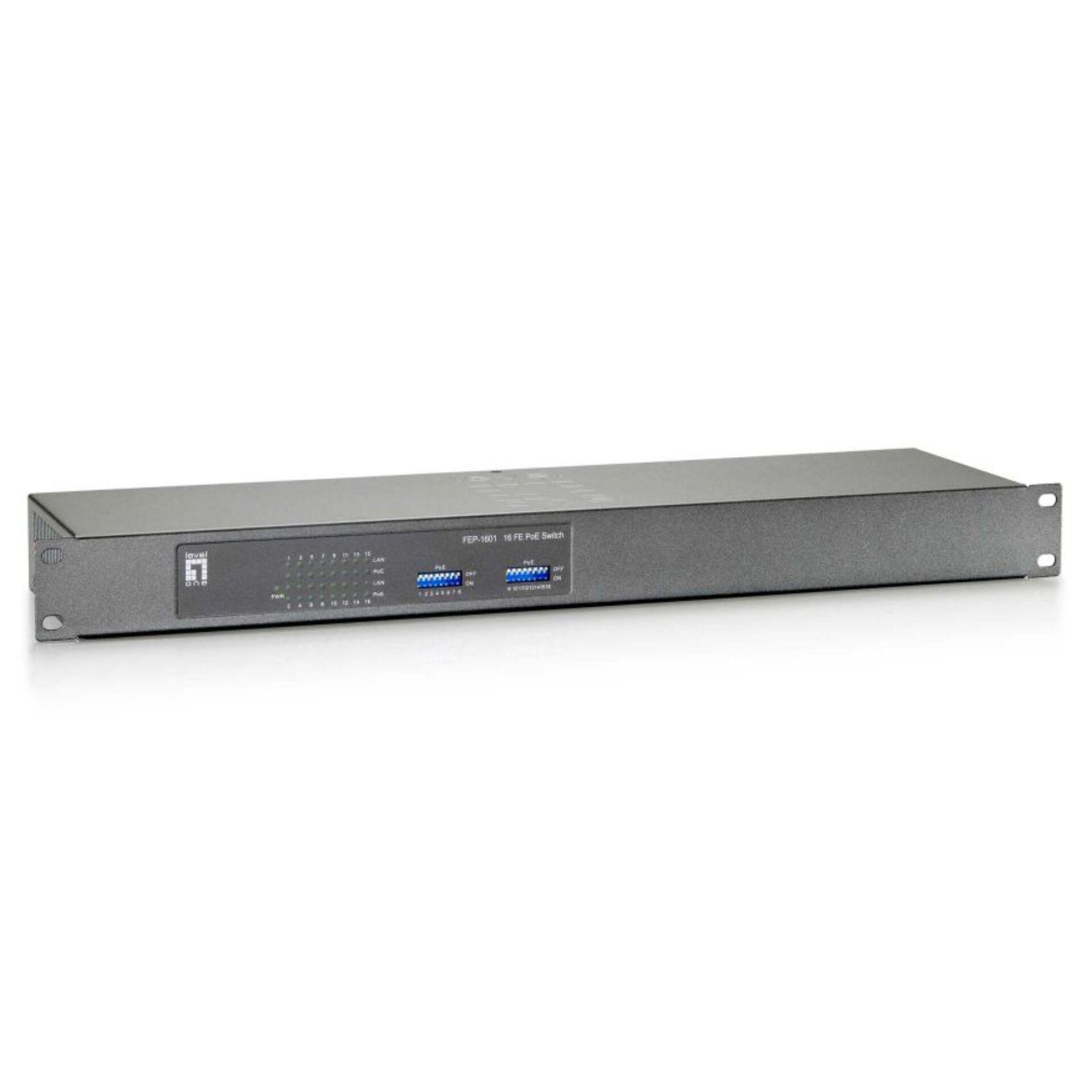 LevelOne FEP-1601W120 commutateur réseau Fast Ethernet (10/100)
