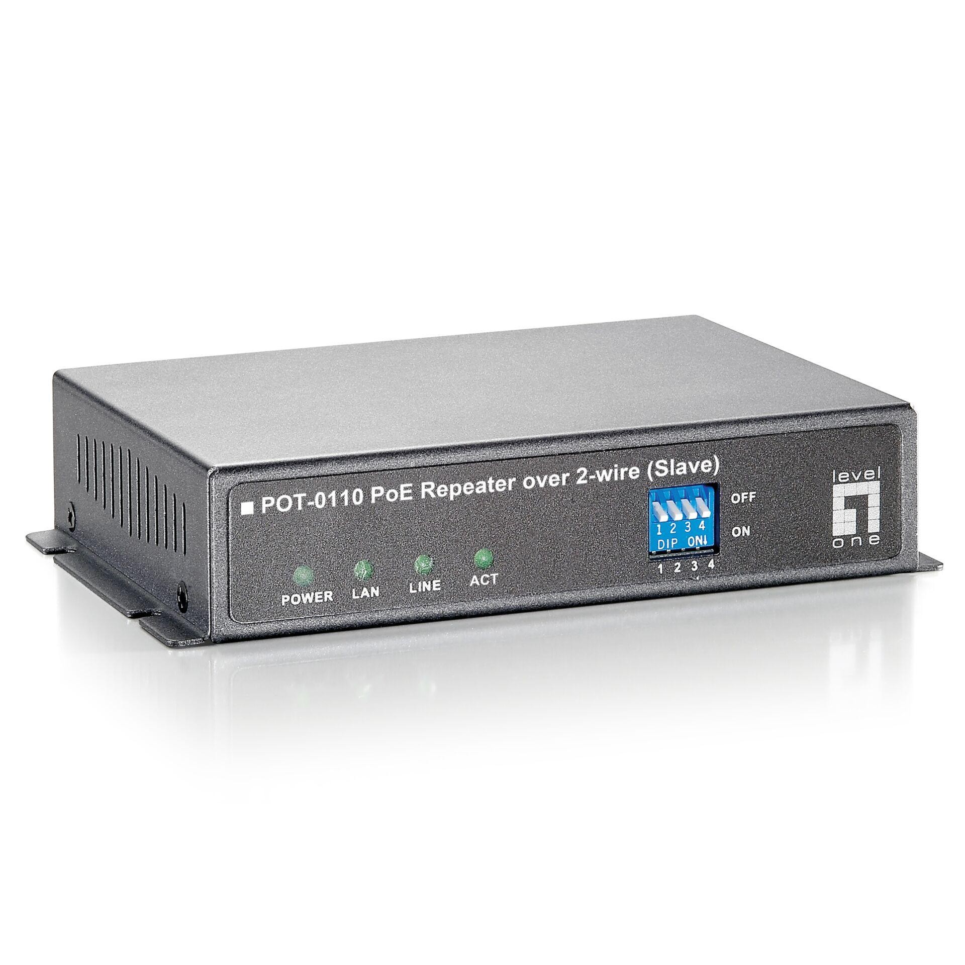 LevelOne PoE over 2-wire Receiver - LevelOne PoE over 2-wire Receiver,