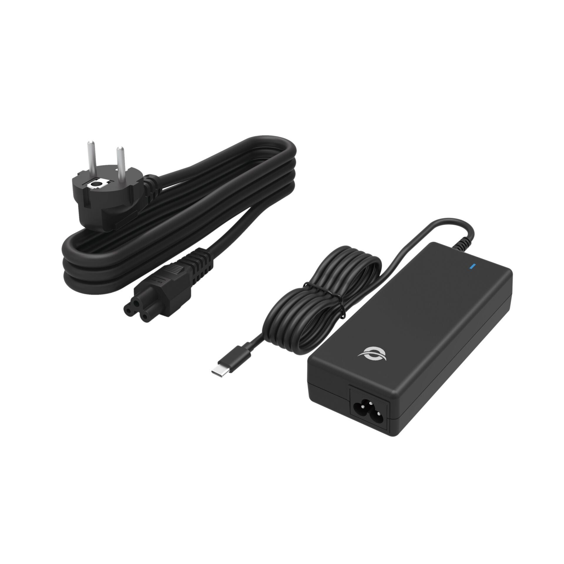 Conceptronic OZUL03BE 100W GaN Desktop USB PD Charger - Conceptronic