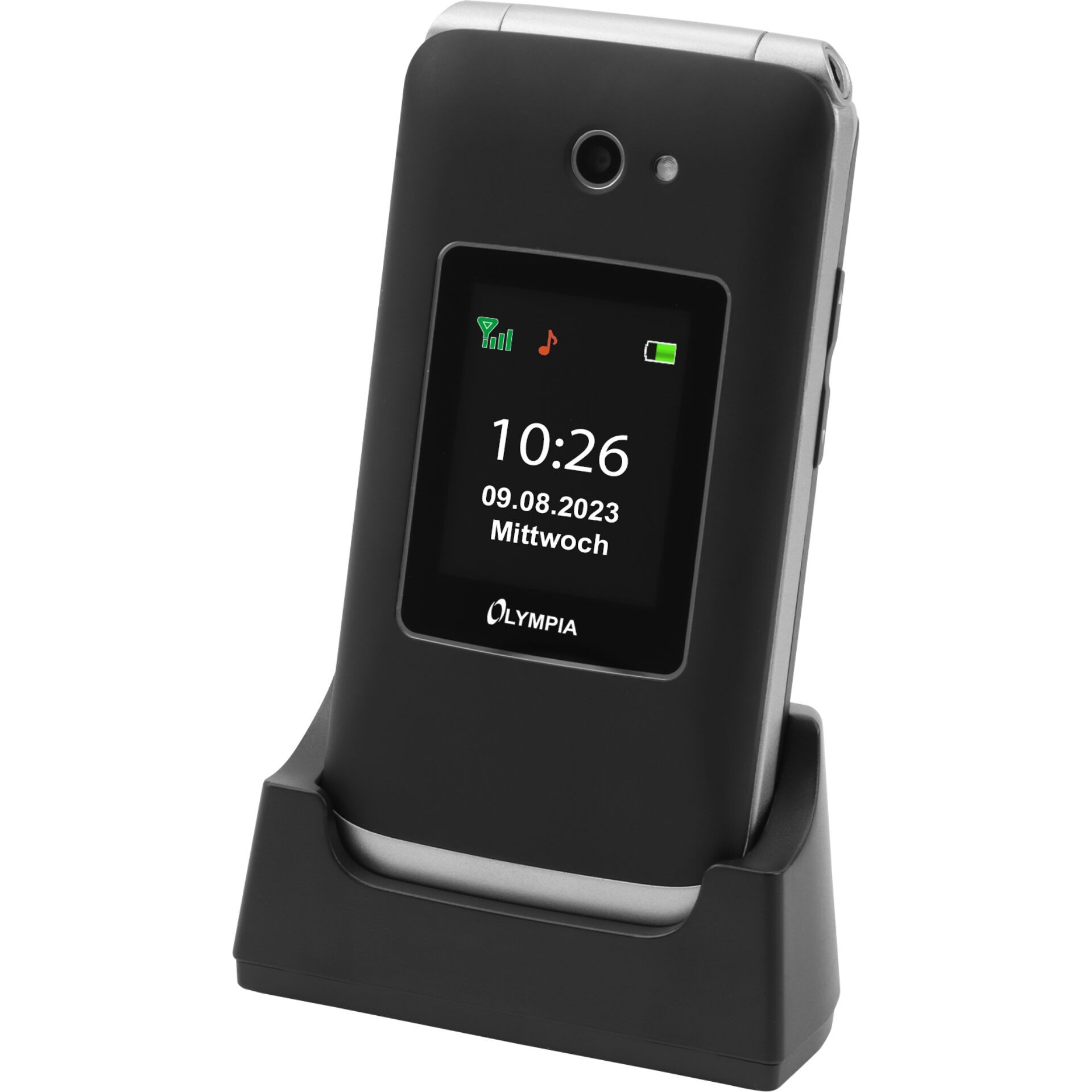 Olympia VITUS 4G 7.11 cm (2.8") 147 g Black Camera phone - Olympia