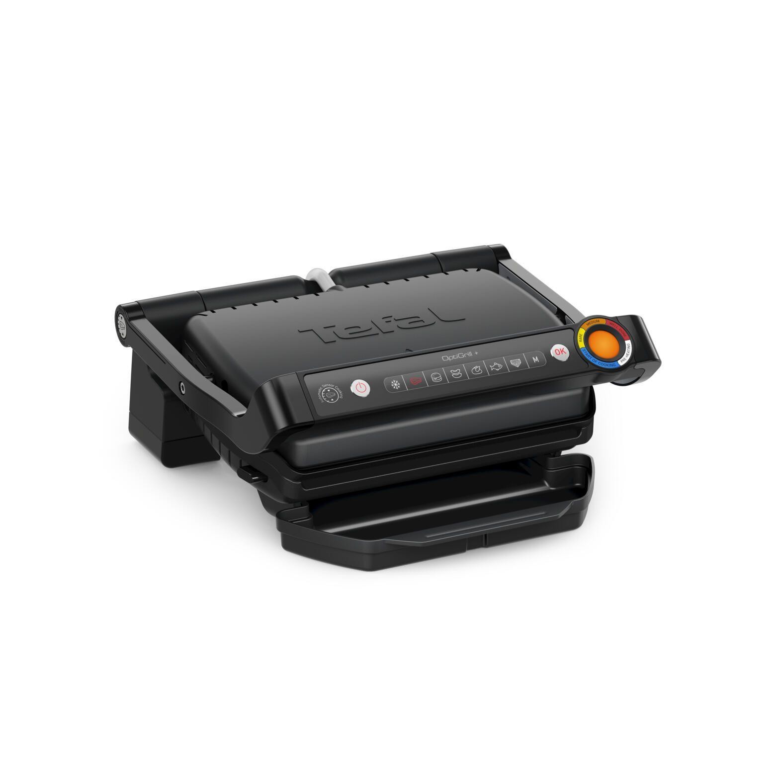 Tefal GC7178 OptiGrill+ erneuerte Kochstufenanzeige, 6