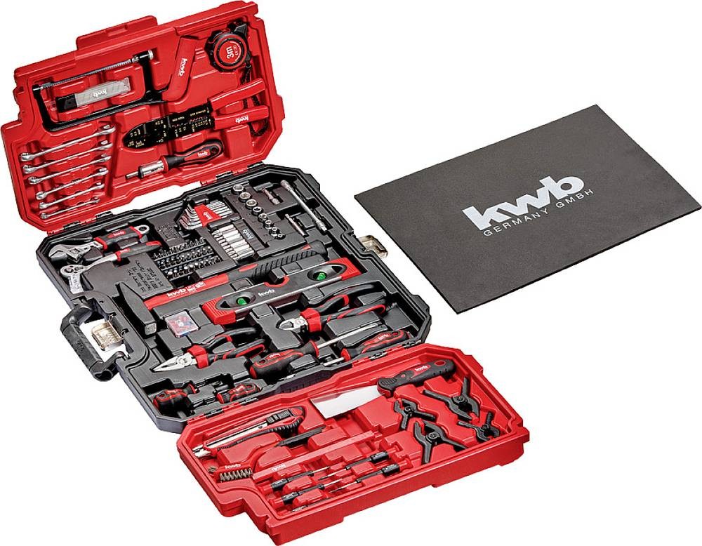 kwb 370630 Werkzeugsuitcase bestückt 125teilig