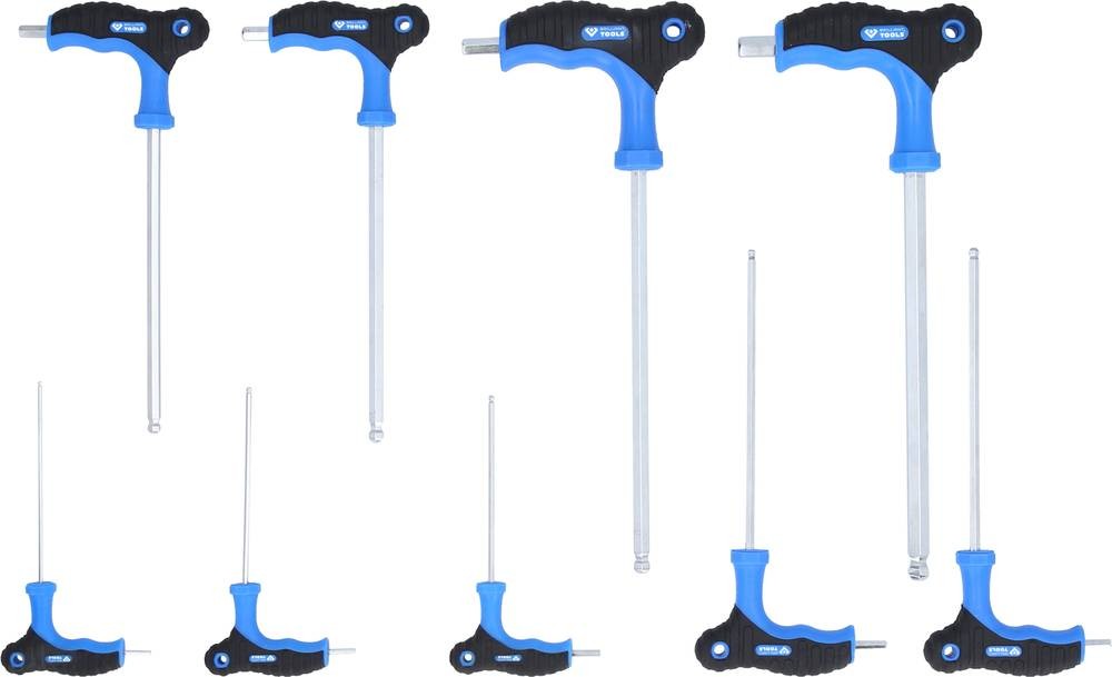 Brilliant Tools BT041100 Winkelschraubendreher-Set 2 mm, 2.5 mm, 3 mm,