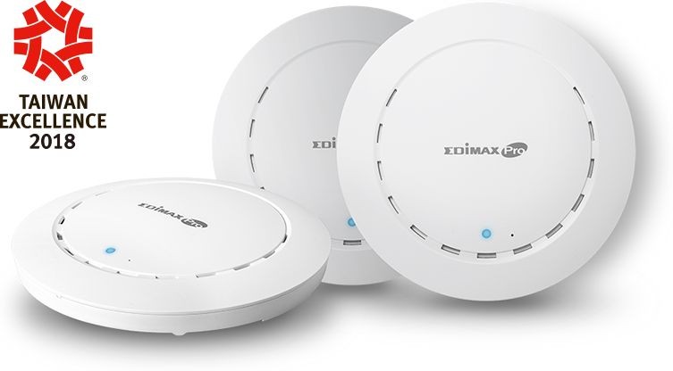 EDIMAX Office 1-2-3 pack of 3 WiFi Access-Point Starter Kit 2.4 GHz,