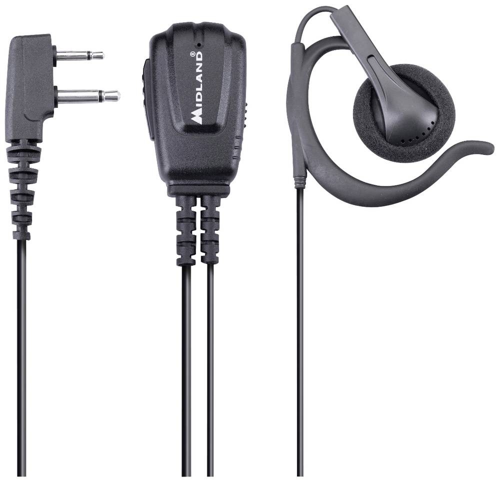Midland Headset/Sprechgarnitur microfono MA 24-L Pro con Ohrhörer