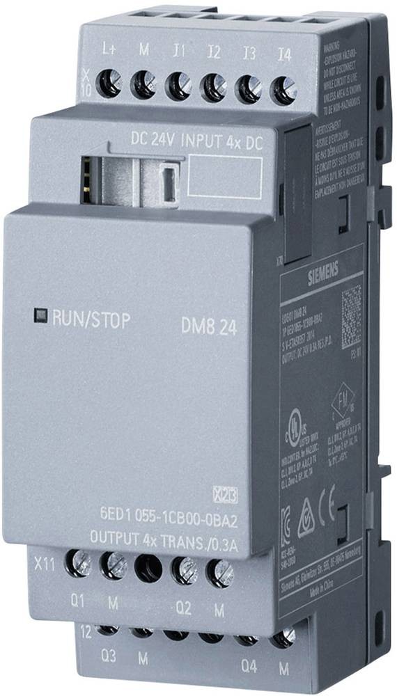 Siemens LOGO! DM8 24 mod. ext., 4E/4S TOR - Siemens LOGO! DM8 24 mod.