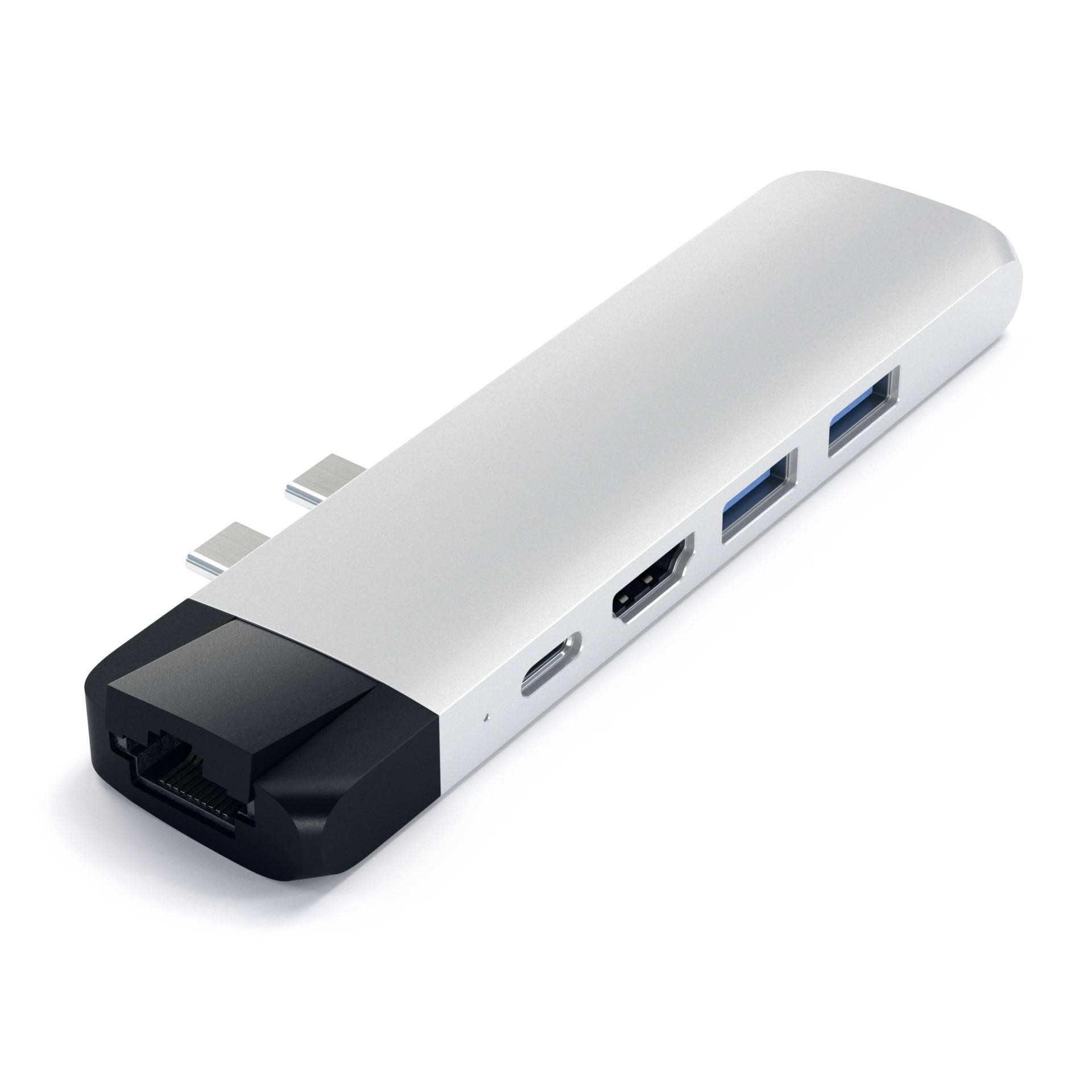 Satechi ST-TCPHES base para portátil y replicador de puertos USB 3.2
