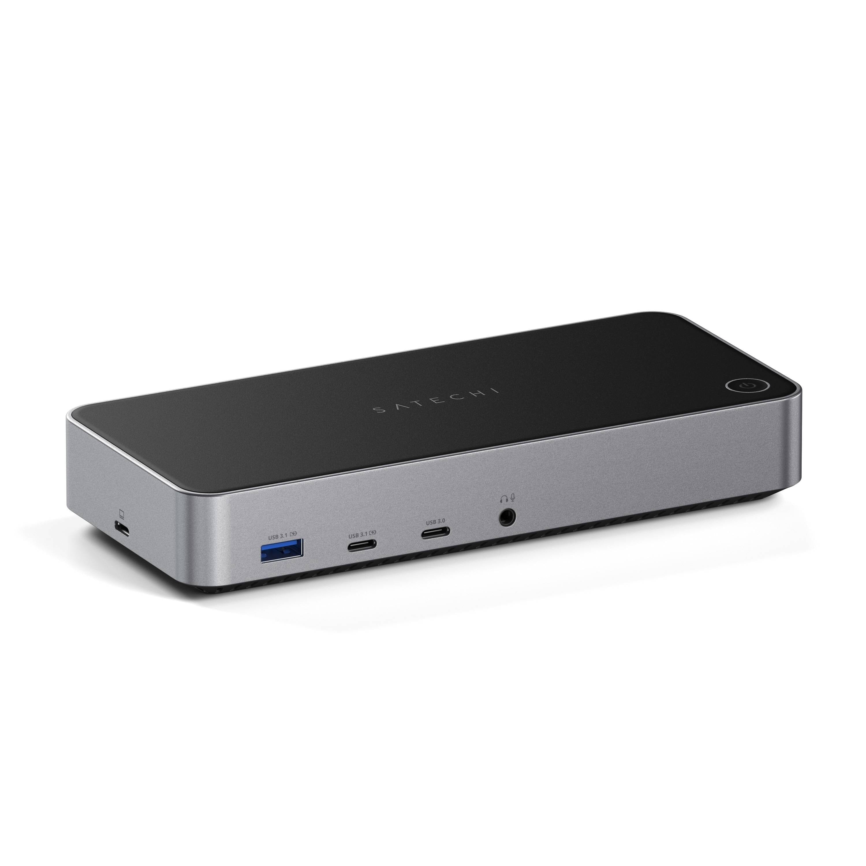 Satechi Triple 4K Display Wired Dock Black, Silver - Satechi Triple