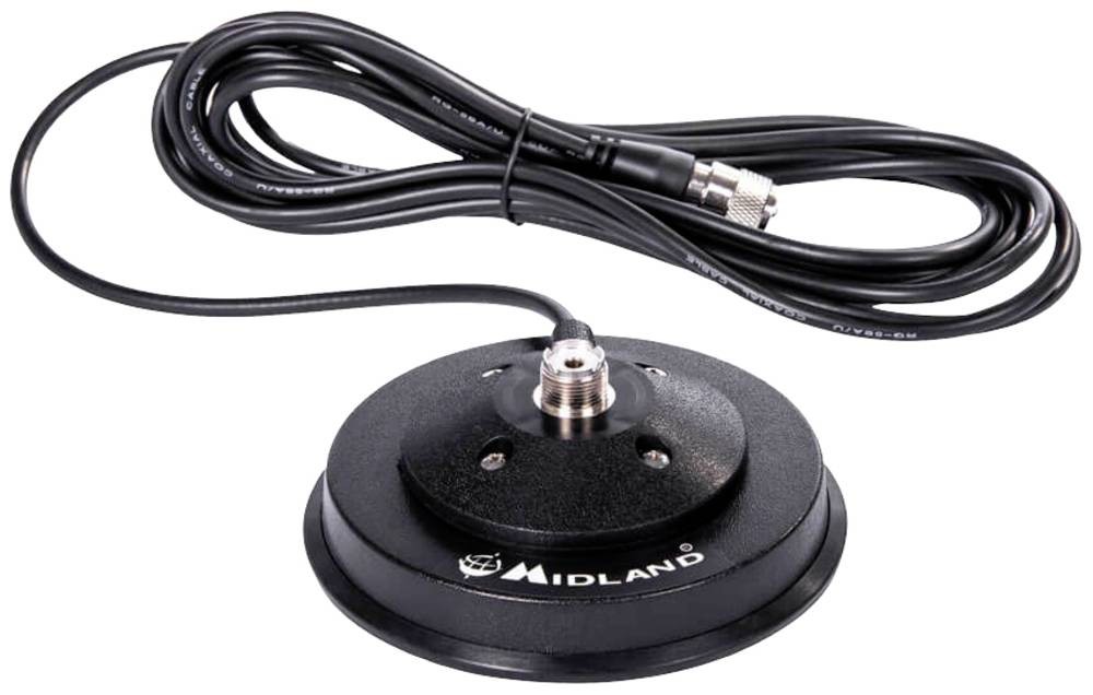 Midland Magnet-Antennenfuß PL Magnetfuss, 117mm C1183