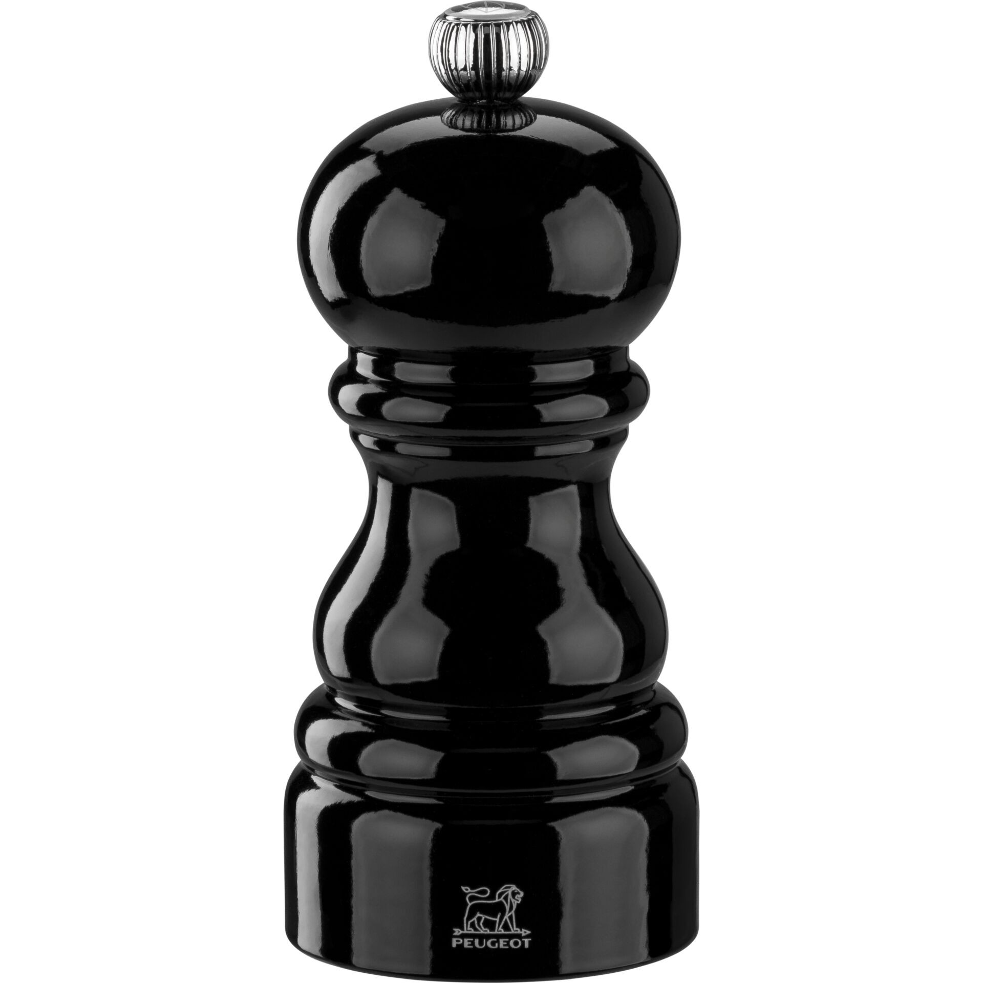 Peugeot Paris Salzmühle 12 cm Buchenholz negro lackiert