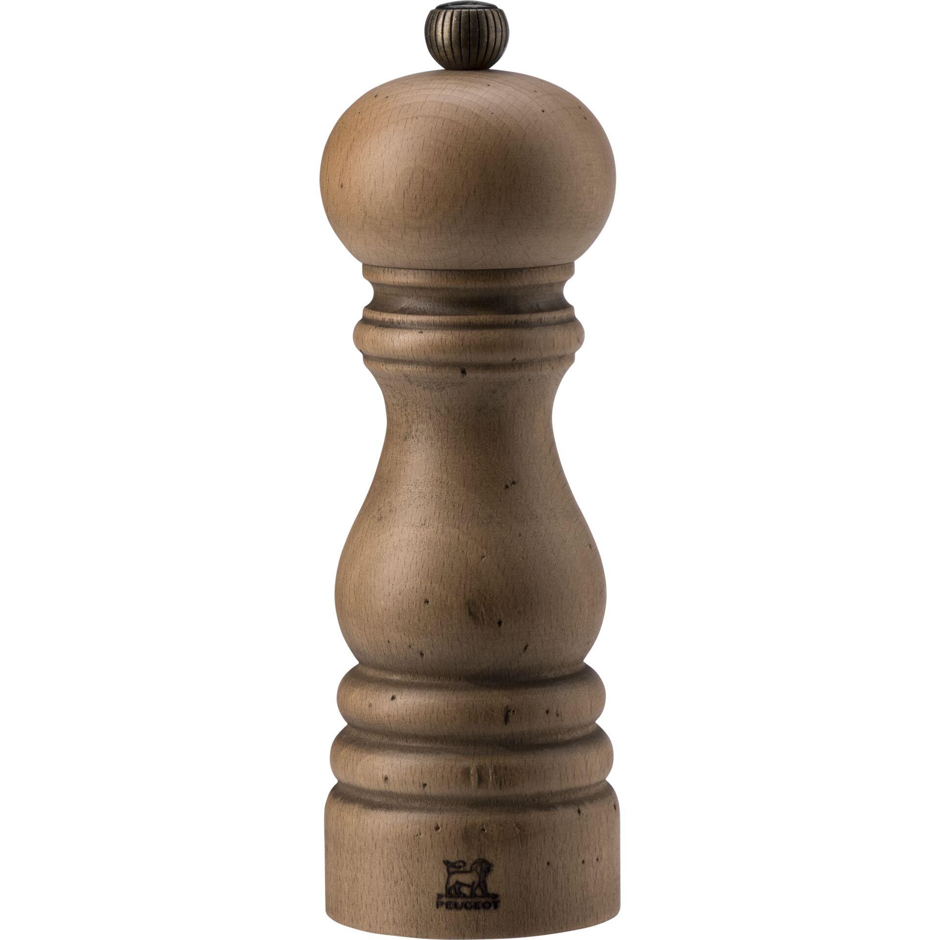 Peugeot Paris Pfeffermühle 18 cm Antique aus Buchenholz