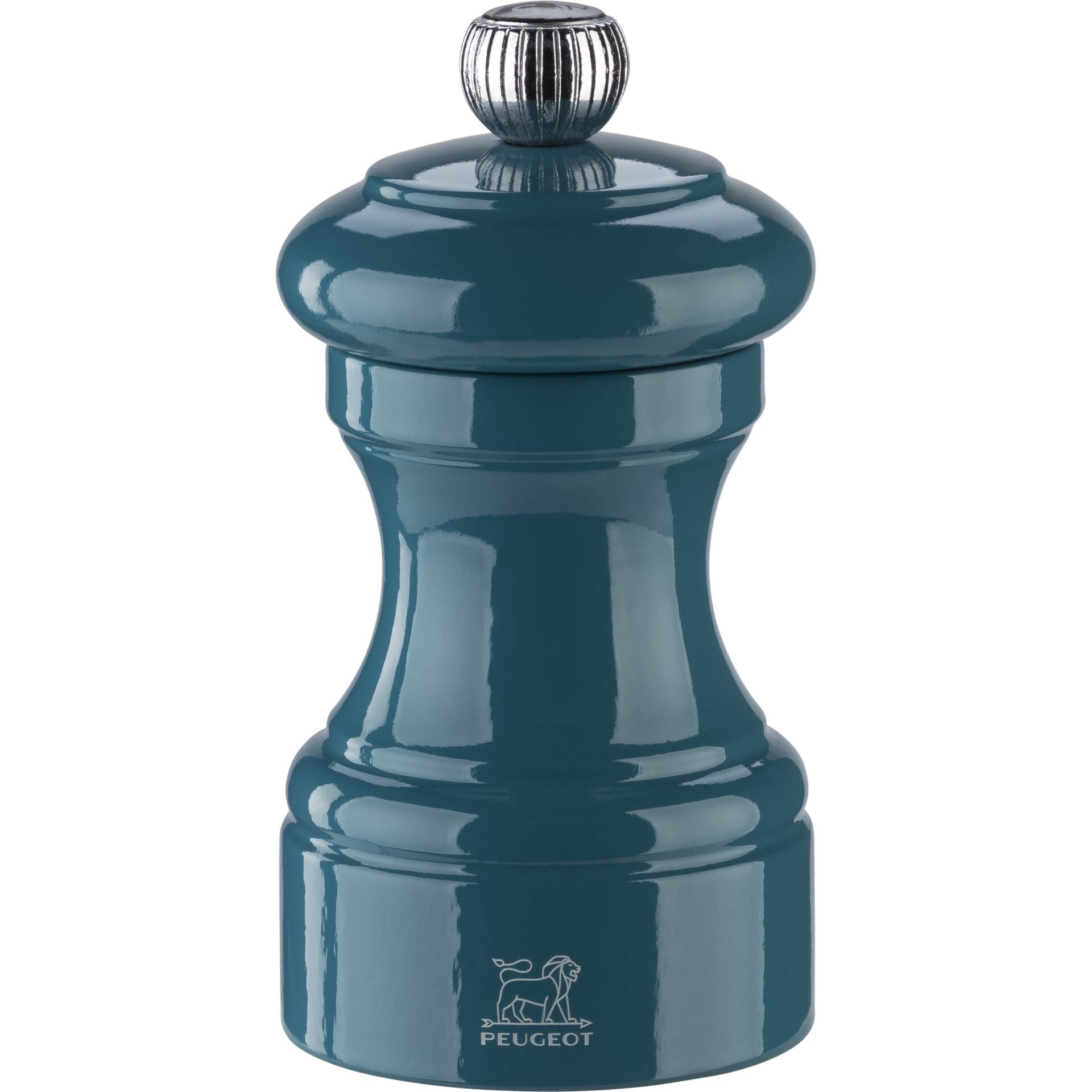 Peugeot Bistro Salzmühle 10 cm Pazifikblau lackiert wood