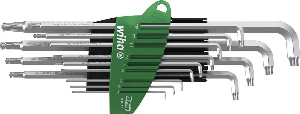 Wiha Innen-TORX Winkelschraubendreher-Set T 5, T 6, T 7, T 8, T 9, T
