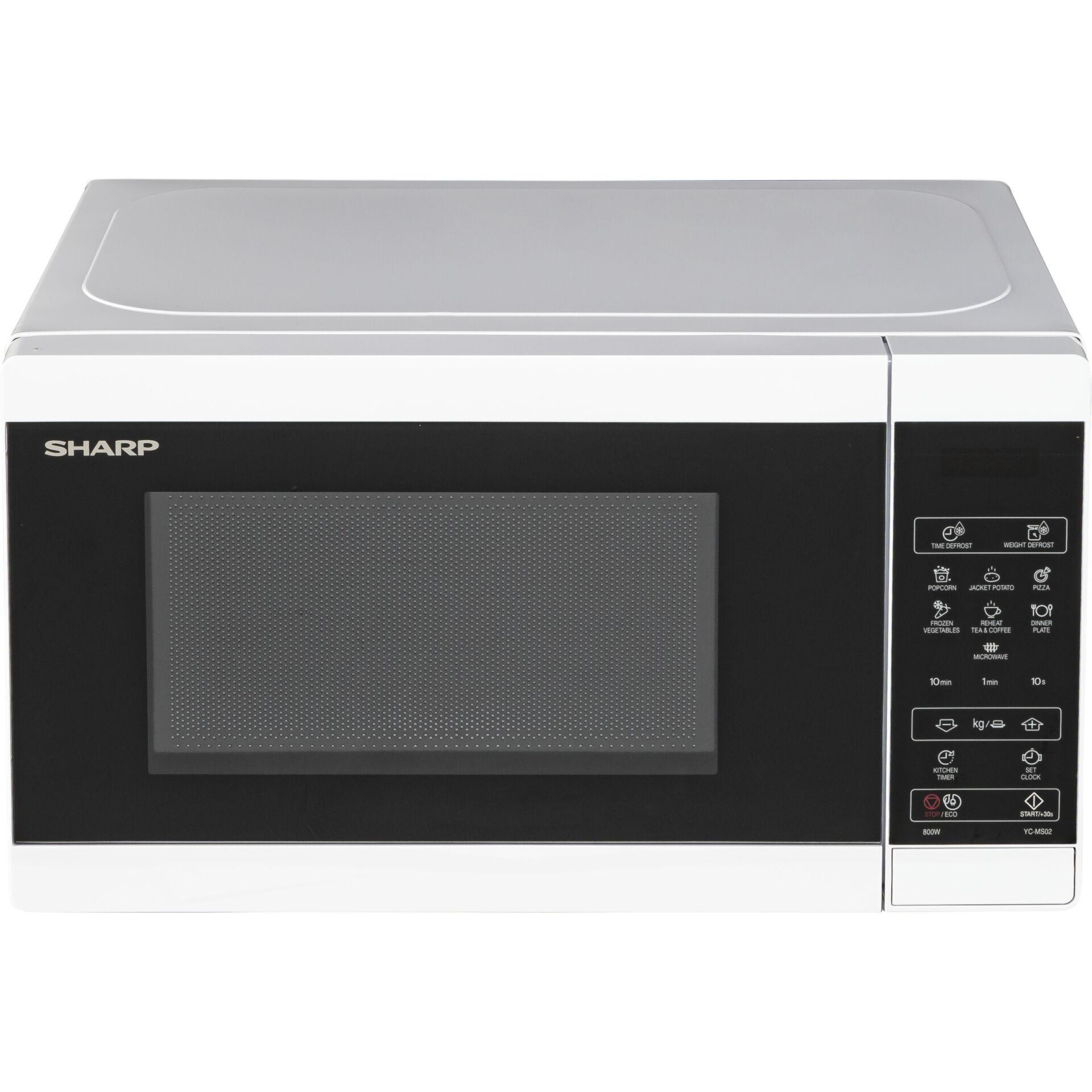 Sharp MS02EW Mikrowelle (Mikrowelle: 800W