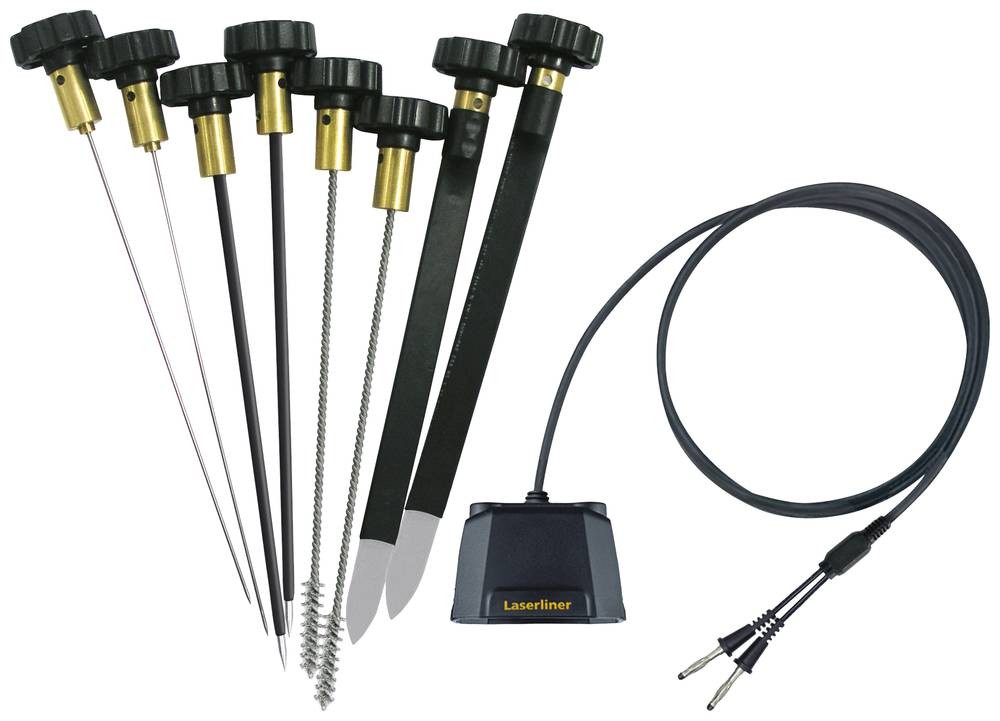 Laserliner 082.326A DampExtension Compact Set Tiefenelektroden with