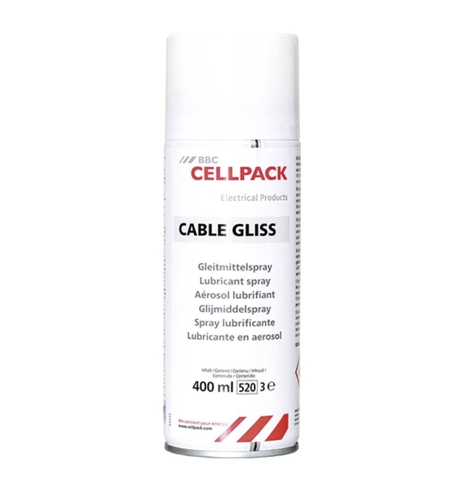 CellPack CABLE GLISS/400ml/SPRAY Gleitmittelspray Herstellerfarbe