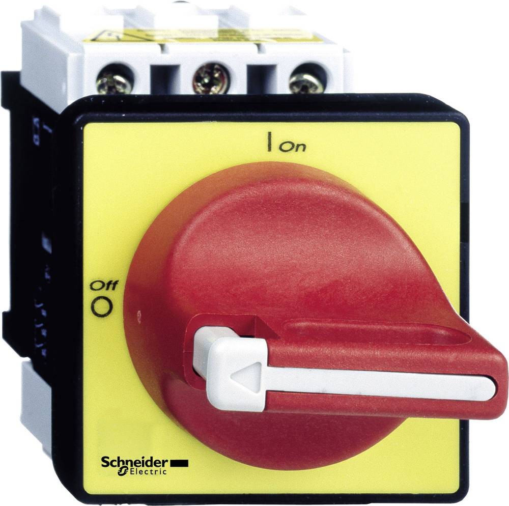 Schneider Electric VCF01 electrical switch Rotary switch 3P Black,