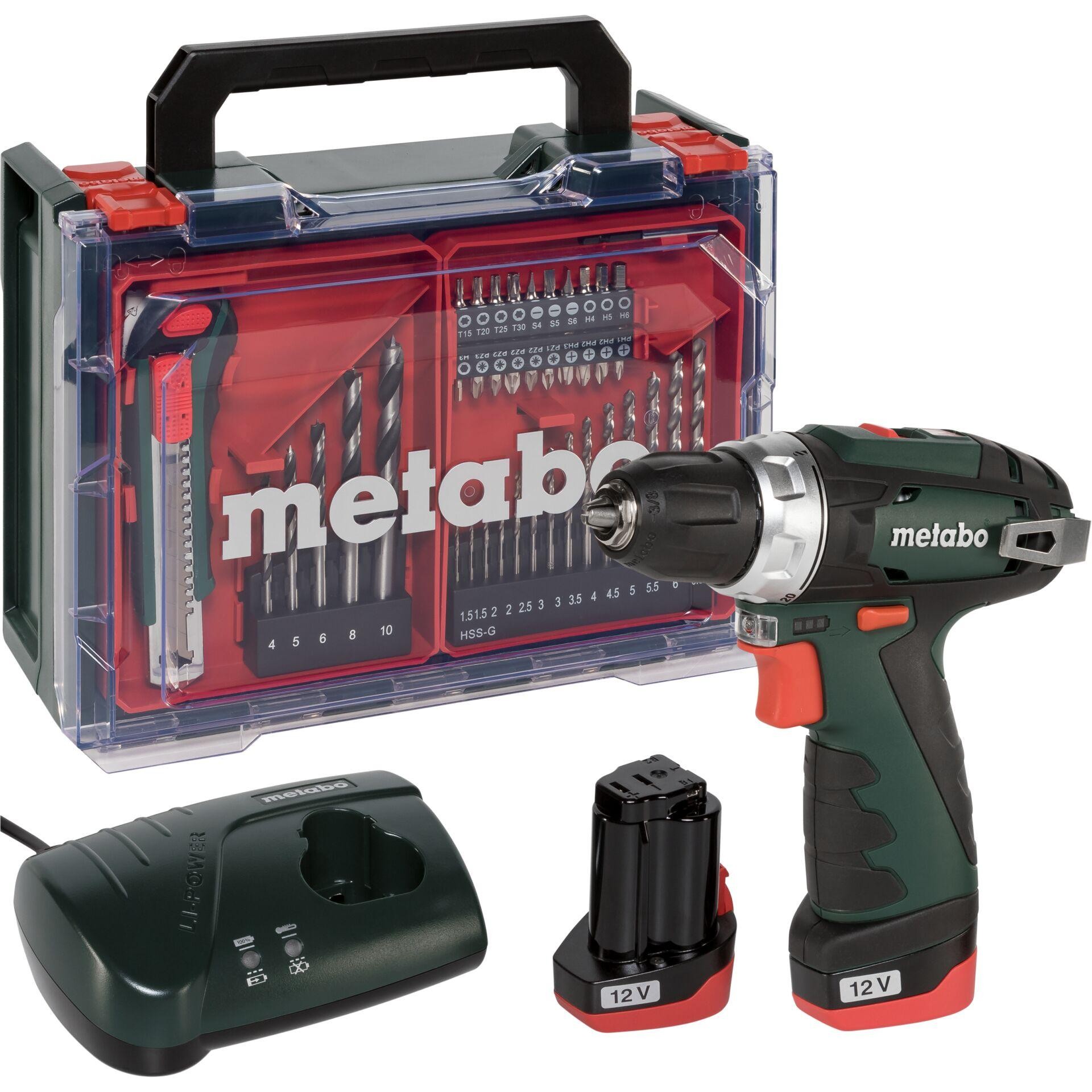 Metabo PowerMaxx BS Basic Set Akku-Bohrschrauber