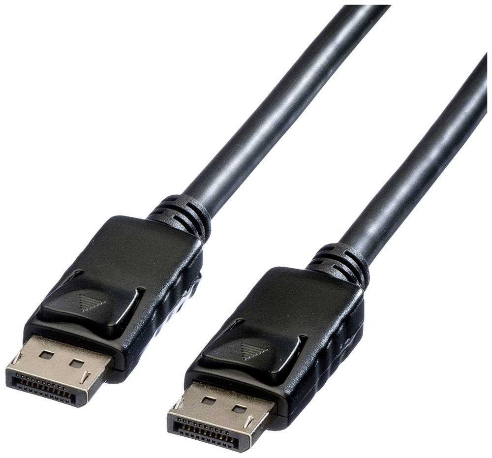 ROLINE 11045986 10 m DisplayPort Noir - ROLINE 11045986, 10 m,