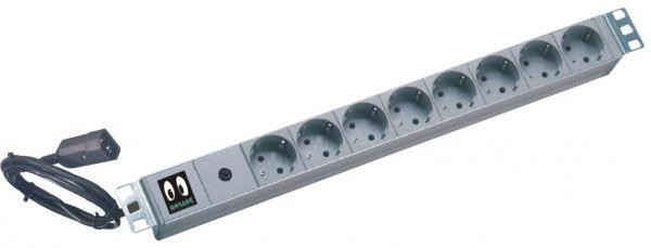 Online USV 19" USV-Kaltgeräteadapter/-power strip 8-fach - suitable