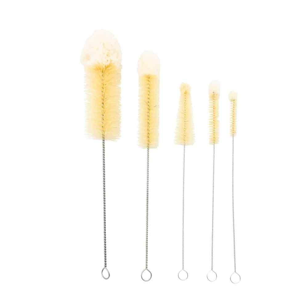 Bürstenhaus Redecker Reinigungsbürsten-Set aus Schurwolle