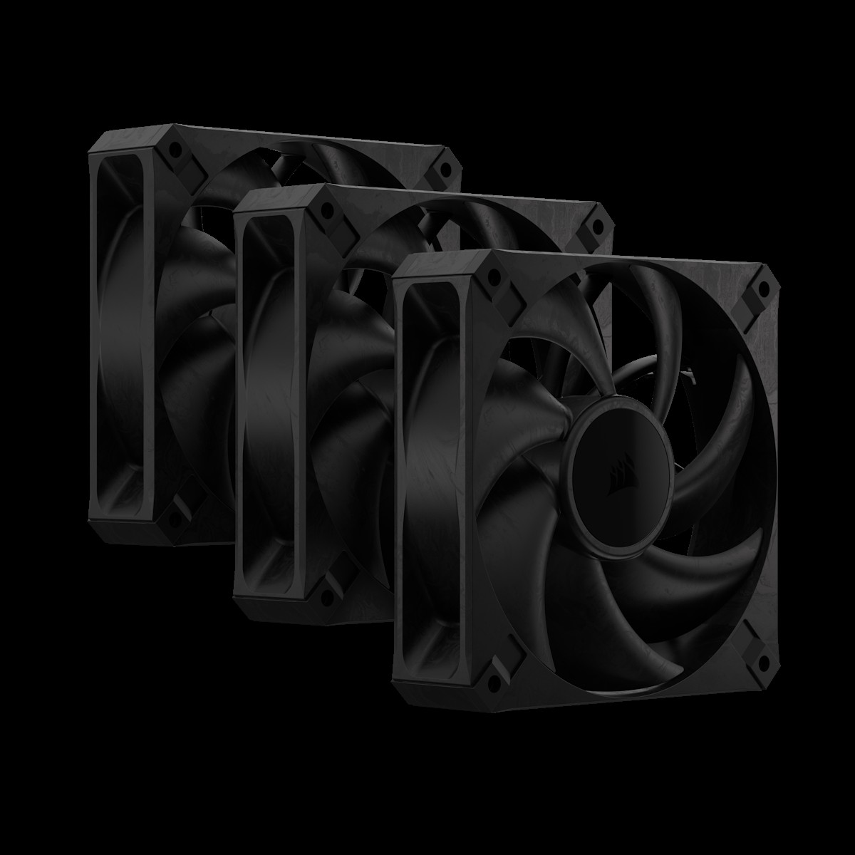 Corsair RS120 MAX Case per computer Ventilatore 12 cm Nero 3 pz -