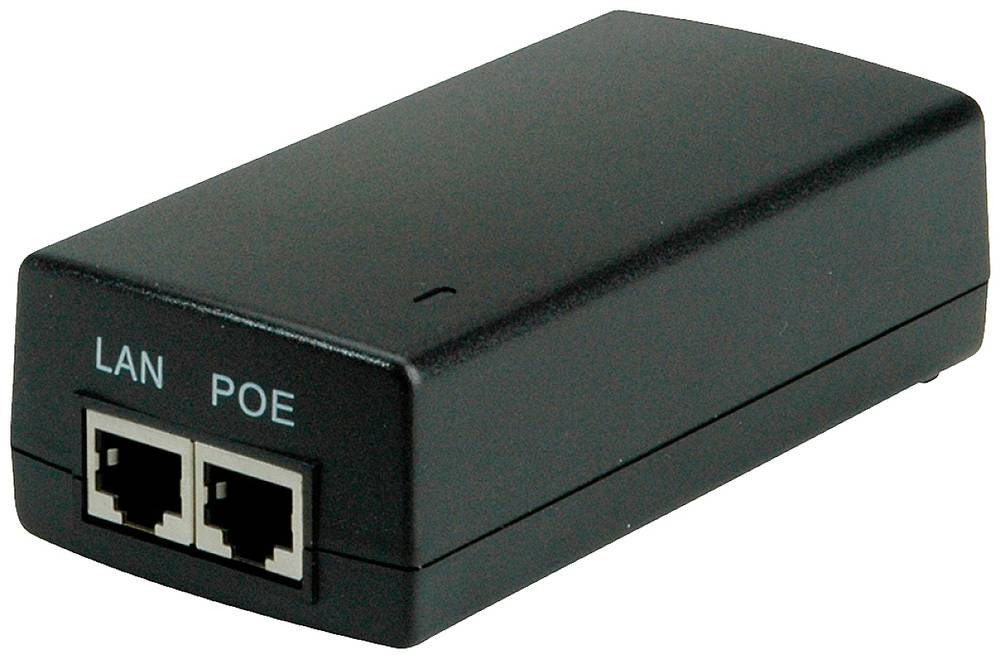 Value 21.99.1498 PoE Injektor 10 / 100 / 1000 MBit/s IEEE 802.3at (25.