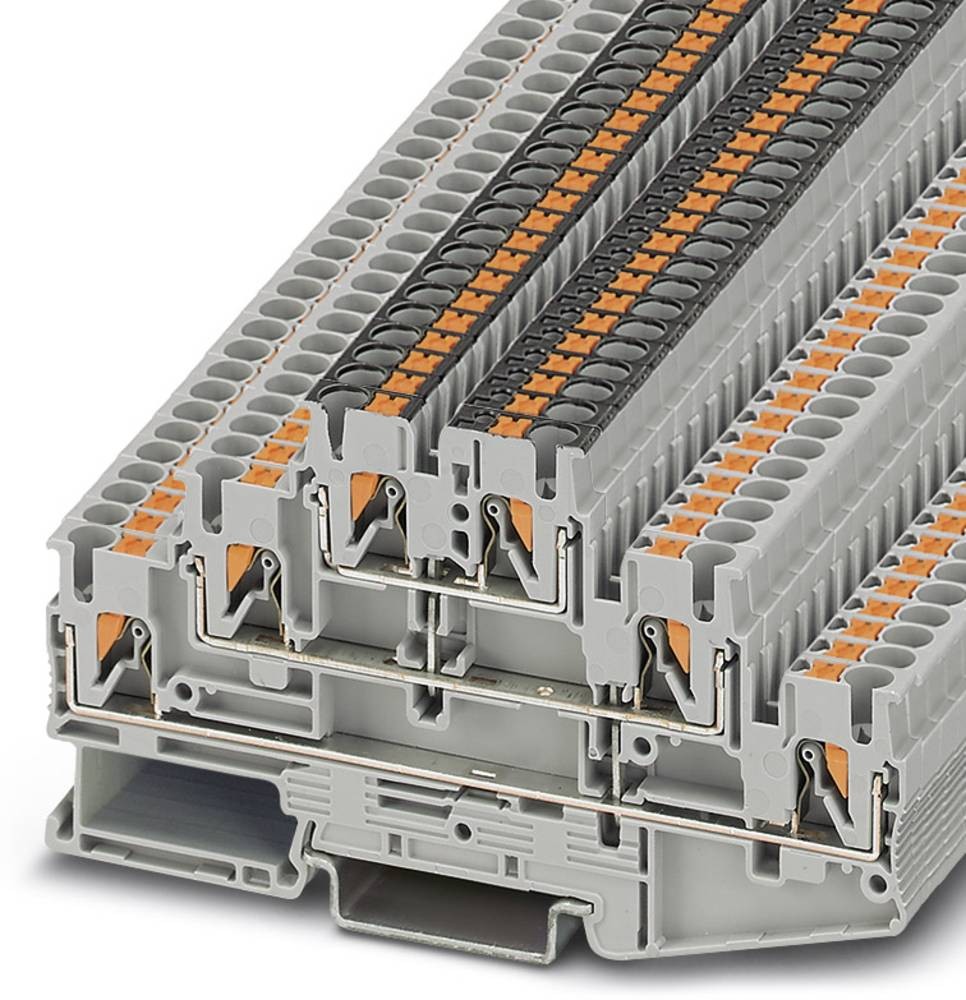 Phoenix Contact 3210512 Mehrstockklemme 5.2mm Schnellanschluss grey