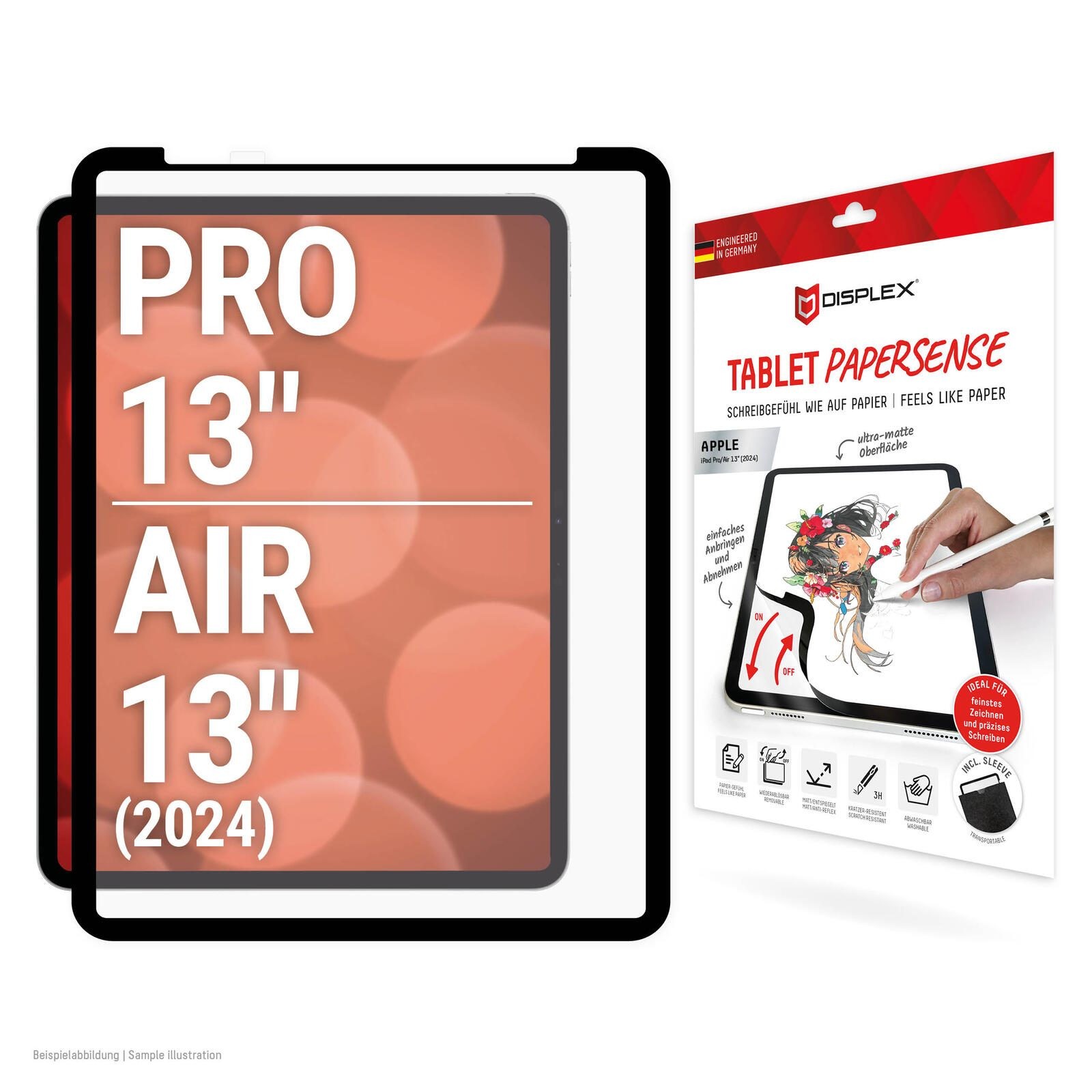 Displex TABLET PAPERSENSE for iPad Pro 13'' (2024)/Air 13'' (2025/