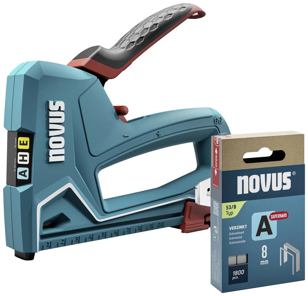 Novus Tools 030-0461 Handtacker Klammerntyp Typ 37, Typ 53 Klammernlä