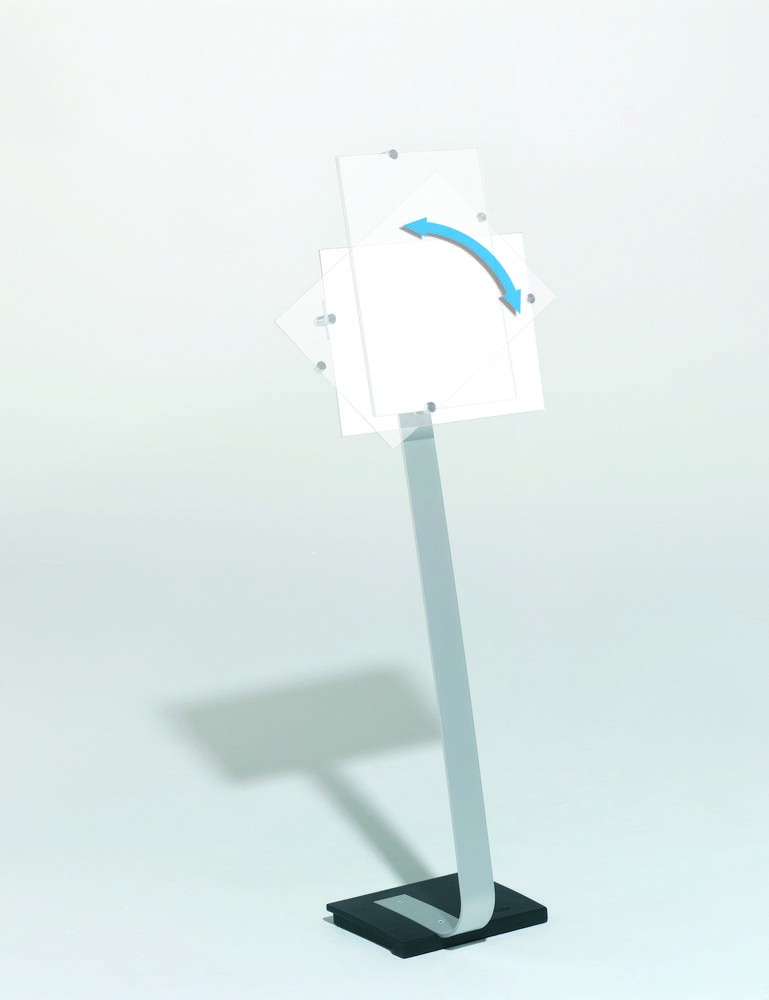 Durable CRYSTAL SIGN A3 Acrilico Argento - Durable CRYSTAL SIGN, A3,