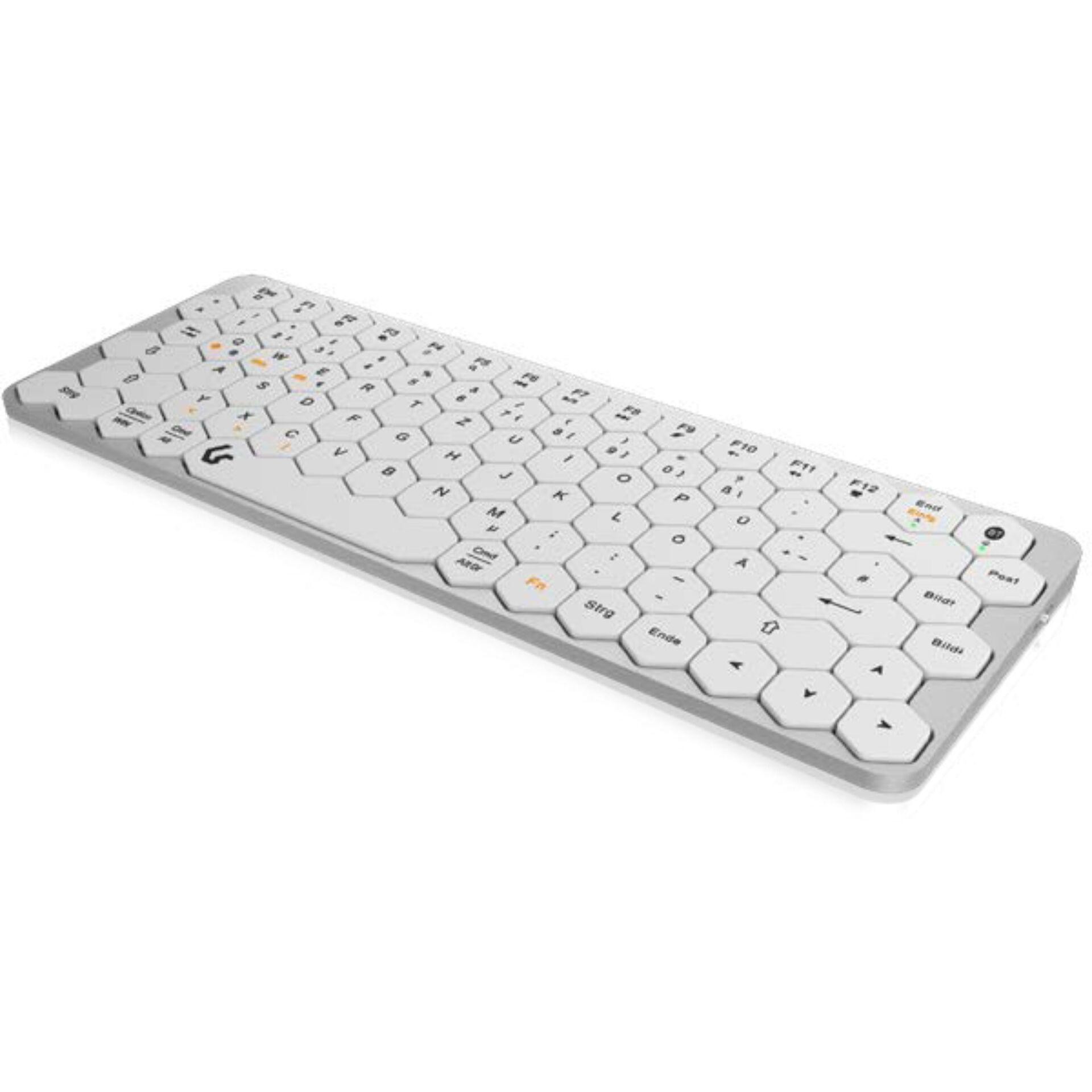 KeySonic KSK-5020BT-S (DE) Mini Tastatur