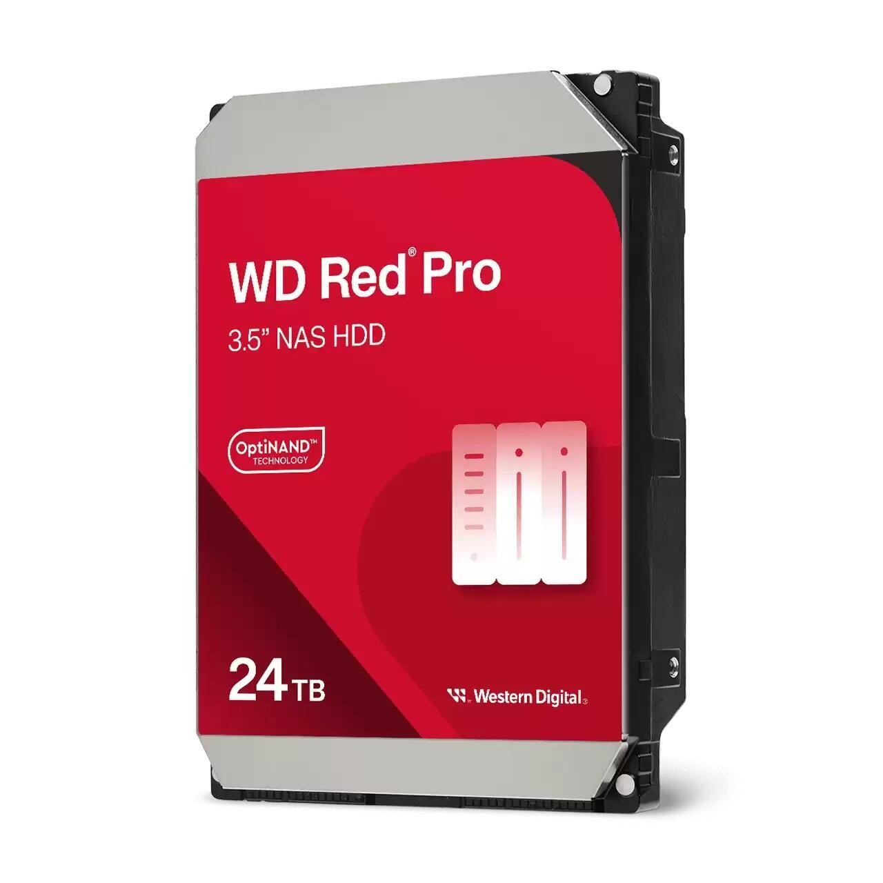Western Digital Red Pro internal hard drive 24 TB 7200 RPM 512 MB 3.5"