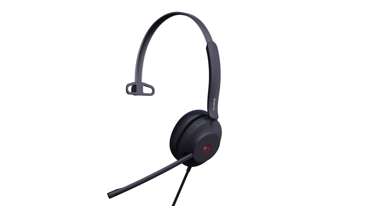 Yealink UH37 Mono Teams USB-C/A Headset - Yealink UH37 Mono Teams USB-